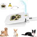 Dog Water Fountain Step On, Outdoor Paw Activated Drinking Pet Water Fountain, Upgraded Dog Sprinkler Pet Dispenser with Copper Valve Set,Fresh Water to Drink,Y Splitter Included,Easy to Train
