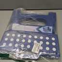 Handy Laundry Folding Lightweight Step Stool - Sturdy Enough to Support Adults and Safe Enough for Kids - Opens Easy with One Flip - Great for Kitchen, Bathroom or Bedroom (Blue) (9 Inch)