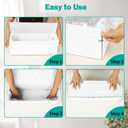 Trash Bags Compatible with Popur X5 Litter Box - with Elastic Band, Thickened Design for Popur X5 Self-Cleaning Cat Litter Box/Home Trash Bags (50 Pcs)