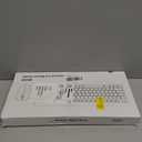 Wireless Keyboard and Mouse Combo, Full Size Silent Ergonomic Keyboard and Mouse, Long Battery Life, Optical Mouse, 2.4G Lag-Free Cordless Mice Keyboard for Computer, Mac, Laptop, PC, Windows