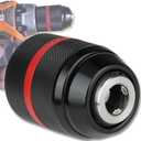 WenTigDY Keyless Hand Power Drill Chuck 1/2-20UNF Mount, 2~13mm Self-tighten Drill Chuck,Keyless Chuck for Multiple Purposesfor Drill Chuck 1/2 "-20UNF