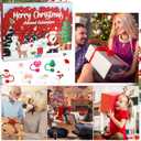 2025 Advent Calendar 24-Day Christmas Countdown Calendars, Including Water Bottle Handle, Silicone Boots, 10 mm Straw Cover Topper Cap, Suitable for Girls Adults as Christmas New Year Surprise Gift