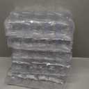 Amyhill 50 Pcs 5 oz Disposable Tea Cups Bulk Mini Plastic Tea Cup Bulk with Handle Hard Coffee Mug Reusable Square Espresso Mugs for Party Wedding (Clear)