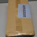 Slim Storage Cart 4 Tier Narrow Kitchen Rolling Cart on Wheels for Small Space, Mobile Utility Cart Shelving Unit with Wooden Top and Metal Handle for Kitchen, Bathroom, Laundry Room (16.7"Dx7.1"Wx34"H)