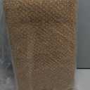 YDKGL Washable Runner Rug 3x5 Jute Like Entryway Indoor Runner Mat Rugs Non Slip, Woven Soft Farmhouse Area Boho Floor Carpet for Hallway Kitchen Laundry Hall Backdoor Bedroom Living Room, Brown