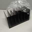 Amazon.com: Desktop File Organizer, Mail Organizer, 7 Compartments Office File Sorter, for Easy access to your files, Invoices, Letters and more - 4.5" Height x 8.8" Width x 5.5" Depth - Black, Eco-Friendly : Office Products