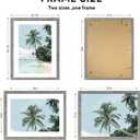 Hongkee 17x22 Picture Frame, 17 x 22 Rustic Grey Wood (13x19 Mat, 1 Pack), 17X22 in