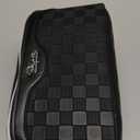 BOYATU Travel Makeup Bag Organizer Cosmetic Bag: 3 Pcs Set Large Capacity Make up Bag with Compartments - Waterproof Leather Toiletry Bags with Handle Travel Essentials Case Gifts for Women (01-Black)