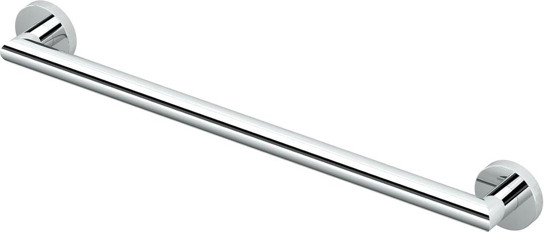 Gatco 964 Glam 24" Grab Bar, Chrome/ADA Compliant Safety Grab Bar for Bathroom