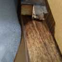 SideTable in Solid Wood With Hand Carving,End Table, 4Leg Table 18x22 Burnt