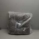 Patio Cushions Outdoor Chair Pads Premium Comfortable 19" x 19 x 5 Seat Cushions, 2 Pack, Grey