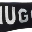 2 x HUGO Women's 2-Pack Bold Logo Invisible Socks (Black)