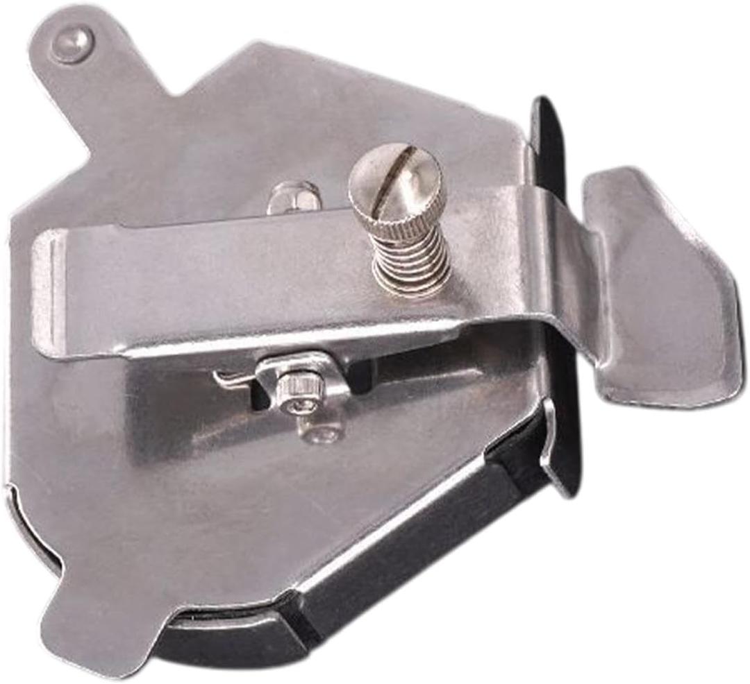 Agamino Magnetic Seam Guide for Sewing Machine, Upgraded Multi-Purpose Magnetic Sewing Hem Guide with Clip, Universal Sewing Machine Attachments Magnet Hemmer Guide Sewing Supplies Accessories