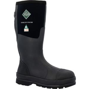 MUCK Men's Chore Xf Steel Toe Industrial Boot (10, Black)