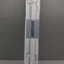 Reinforced Retractable Baby Gates with Support Rods, Retractable Pet Gate for Dog Prevent Bottom Crawling Through, Extends up to 55 Wide, Reinforced Mesh Stairs Gate for Kids Child Safety Gate, White