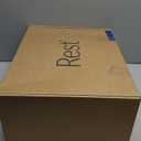 REST Evercool Cooling Comforter, King/Cali King, Blanket for Hot Sleepers, All Season Bedding to Keep Cool for Night Sweats, Breathable Lightweight Duvet, 106x90 Inches, Arctic White