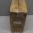 ALKB 28.4" Gold Christmas Tree Collar  9-Panel Snap-On Plastic Tree Skirt Replacement, Holiday Base Cover for 5-8 ft Artificial or Real Trees