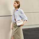 Telena Small Crossbody Bags For Women Vegan Leather Crossbody Purse With Adjustable Wide Strap For Daily Life