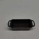 Lodge Cast Iron Loaf Pan 8.5x4.5 Inch, Black