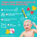 TRISWIM Kids SWIM SUDS Formulated for BABIES and up. NATURAL, TEAR-FREE, 2-in-1 Shampoo and Body Wash | Gently Removes Chlorine & Saltwater | Ensuring a Delightful Post-Swim Routine