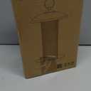 Kingsyard Finch Feeders for Outdoors Hanging, Metal Mesh Tube Bird Feeder for Nyjer/Thistle Seed, 2.5 lbs Large Capacity (Yellow)