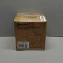 Electric Stew Pot, Ceramic Soup Porridge Cooker, Slow Cookers with Lid, 1L, White