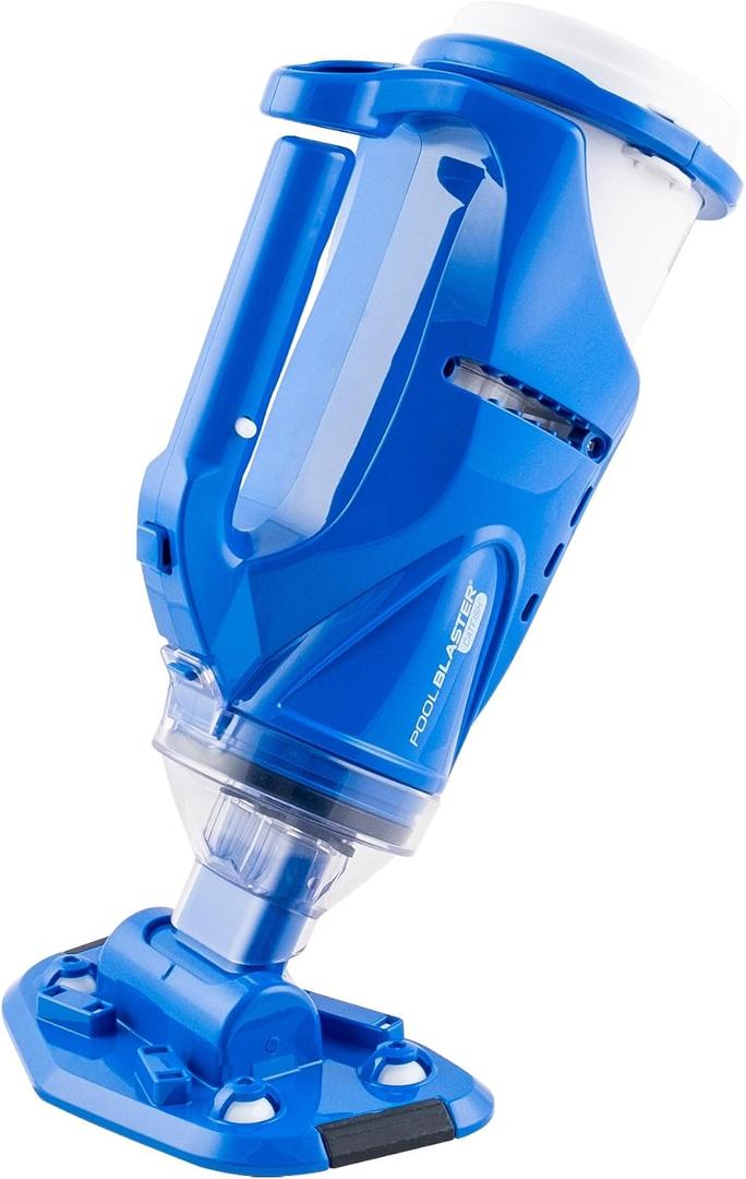 POOL BLASTER Catfish (Gen 2) Cordless Spa & Hot Tub Vacuum, More Power & Capacity, 45 Min Runtime, Spot Cleaning in Small Inground & Above Ground Swimming Pools, Rechargeable Spa Vac