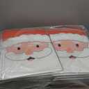 Gueevin 100 Pcs Large Christmas Poly Bubble Mailers 10 x 13 Inch Christmas Padded Bubble Envelopes Self Adhesive Shipping Bag for Xmas Business Gift Packaging (Santa Claus)