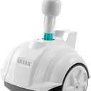 INTEX 28007E ZX50 Suction-Side Above Ground Automatic Vacuum Pool Cleaner: For Smaller Pools Cleans Pool Floor Removes Debris Removable Filter Tray 21ft Tangle Free Hose