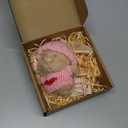 Mini Bunny Hug Cute Easter Gift Plush 2025 Bunny in a Box Hugs Positive Bunny Stuffed Animal Rabbit Soft Floppy Easter Ideas Bunnies Basket Stuffers Doll Emotional Support Inspirational Gifts (D1)