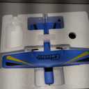 HAWK'S WORK 2 Channel RC Airplane, Ready to Fly, 2.4GHz Remote Control Plane, Easy to Fly Glider for Kids & Beginners (Blue)