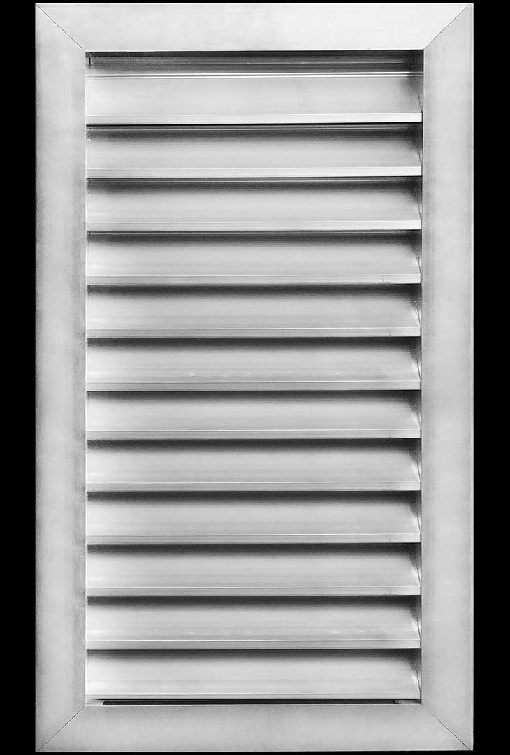 HVAC Premium 16"W x 26"H Aluminum Exterior Gable Louver Vent for Walls & Crawlspace - Weather-Resistant Air Grille with Screen Mesh - [Outer Dimensions 17.75"W x 27.75"H]
