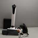 uwant Wet Dry Vacuum Cleaner 180 Lay-Flat Vacuum Mop All in One with 100 Hot Water and Air Drying 23000Pa Suction Vacuum Cleaner with Self-Cleaning Anti Odor Triple Edge Electric Mop (Black)