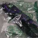 TSPRO Tactical Dog Collar 1.5 Inch Wide Thick Dog Collars with Heavy Duty Metal Buckle, Durable, Strong, Adjustable for Medium to Large Dogs (Halloween Purple L)