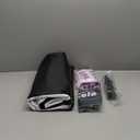 Ice Bath Tub Cold SPA INFLATABLE with inflatable cushion, Cover, and pump 30" x 26" ( Black )