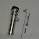 Jaclo 836-SB Fully Polished Pop-up Drain Assembly with Overflow, Satin Brass
