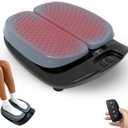 Foot Massager for Neuropathy FSA Eligible HSA, Adjustable Vibration Foot Massager with Heat & Remote Control, Electric Feet Massager for Legs Circulation, Plantar Fasciitis Pain, Stress Relief