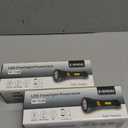 E-SHIDAI Solar Rechargeable Flashlight, Multi Function 1000 Lumens LED Flashlight with Emergency Strobe Light, Handheld LED Flashlights for Home Emergencies Camping. 2 pack