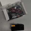 Dash Cam Front and Rear Inside, 4K Full HD Triple Dash Camera for Cars, Car Camera with 32GB Card,Built-in Loop Recording,G-Sensor,24H Parking Monitor,WDR,Accident Lock (Black(X1))