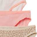 Amazon Essentials Women's Breathable Cotton Bikini Brief Underwear with Full Coverage, Multipacks (XXL)