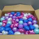 GOGOSO Star Ball Pit Balls for Ball Pit, Crush-Proof BPA Free Colorful Play Plastic Balls for Kids Toddler Christmas Party Decor Giant Friendship Bracelet Banner