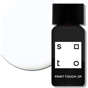 soto White Paint Touch Up, Appliance + Porcelain, High-Gloss Finish (No. 02 Oxman White) - 10 Milliliters of Enamel + Bathtub Repair for Tub, Tile, Appliances, Interior/Exterior