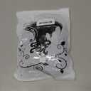 QUEENTAS 12 Inch Headband Wigs for Black Women Black Natural Straight Synthetic Heat Resistant Hair for Daily Use Dating Wear and Go Glueless Bob Wig Shoulder Length (#1B)