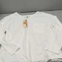 DOKOTOO Womens Tops Waffle Knit Long Sleeve Size XL