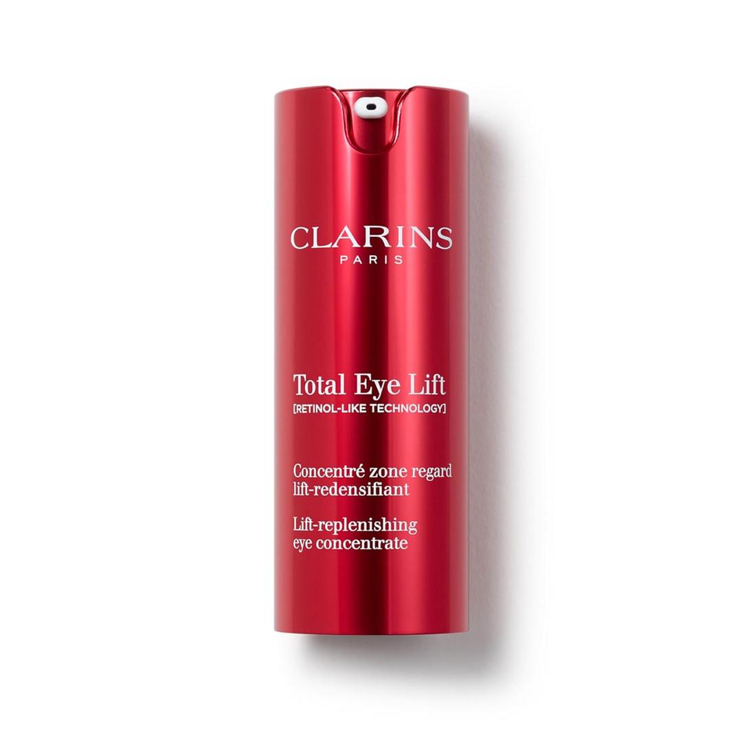 Clarins Total Eye Lift | Anti Aging Eye Cream | Targets Wrinkles, Crow's Feet, Dark Circles and Puffiness For a Visible Eye Lift in 30 Seconds | REFILLABLE