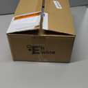 EHWINE 12 Pack Acrylic Sign Holder 8.5 x 11, Double Sided Gold Picture Frame Stand up Table Top Sign Holders, Clear Display Stand Menu Flyer Holder for Wedding Party (Provide Non-slip Mats)