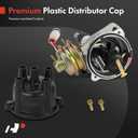 A-Premium Ignition Distributor with Module and Cap and Rotor Compatible with Toyota 4Runner 1984, Pickup 1982-1990, Celica 1982-1984, Corona 1982, 2.4L