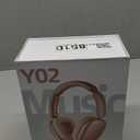 Wentronic Y02 ANC Headphones,60H Battery,5 EQ Music Modes (Starlight)