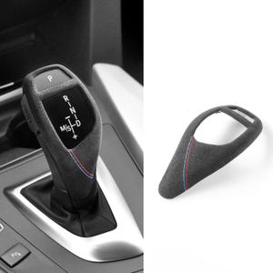 BETTERHUMZ Car Interior Trim for BMW F20 F22 F30 F33 F34 F36 F07 F10 F12 435i 420i 430i 440i 425i 1 2 3 4 Series 228i 220i 218i 225i Gear Shift Knob Cover for Alcantara Tuning Accessories