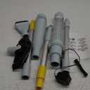 Lydsto S1 Lite Cordless Spa Hot Tub Vacuum Cleaner  90-Min Runtime, Powerful 20W Brushless Motor, Includes 3 Aluminum Poles, Lightweight Handheld Pool Vacuum to Clean Small Debris Types, Silver